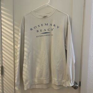 Comfort Colors White Sweatshirt
